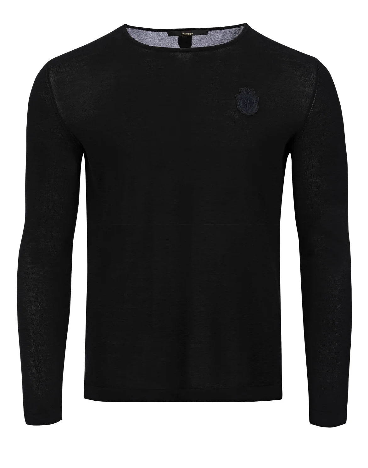 T-shirt Round Neck LS "Chris Brown", цвет: Черный