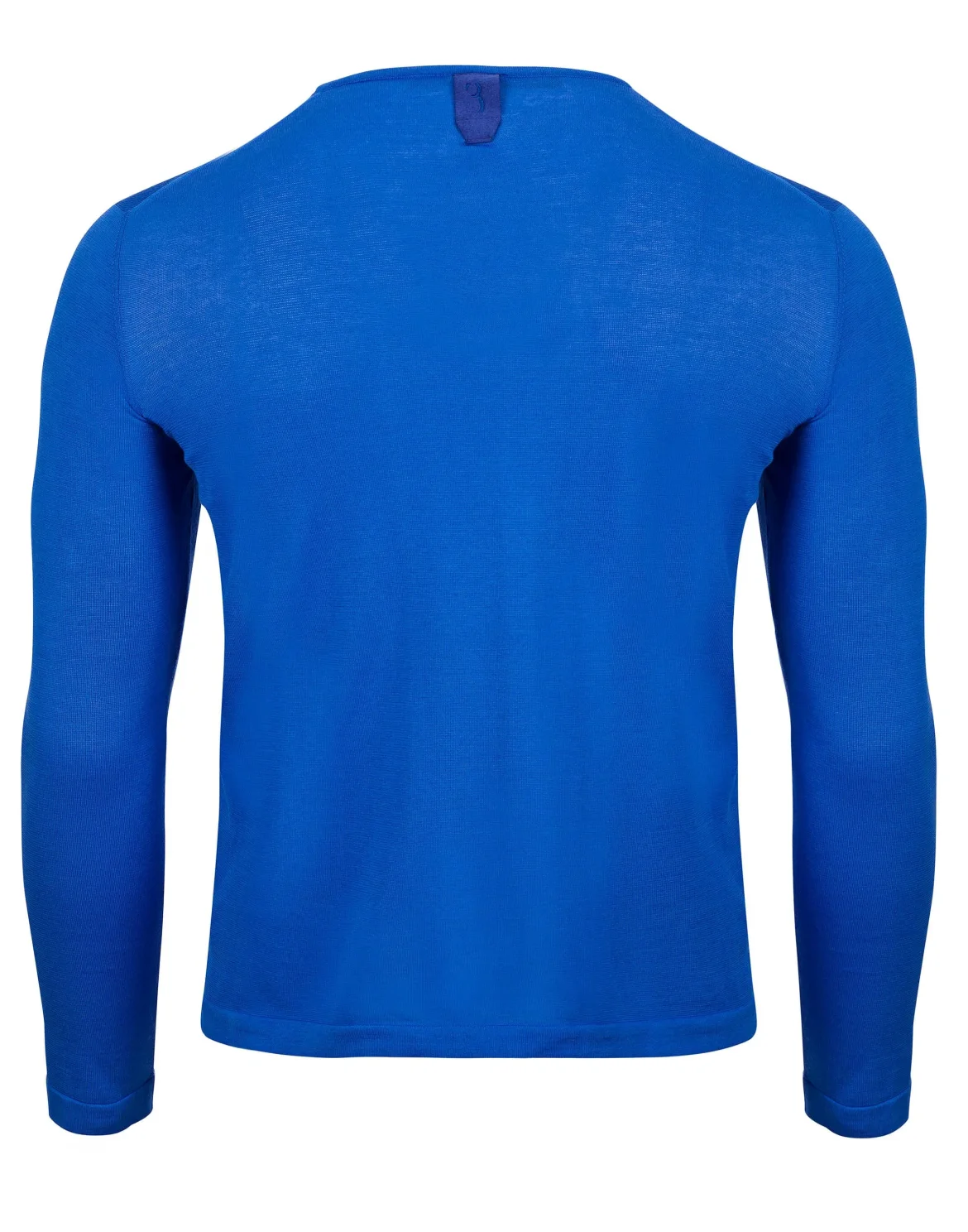 T-shirt Round Neck LS "Chris Brown", цвет: Синий