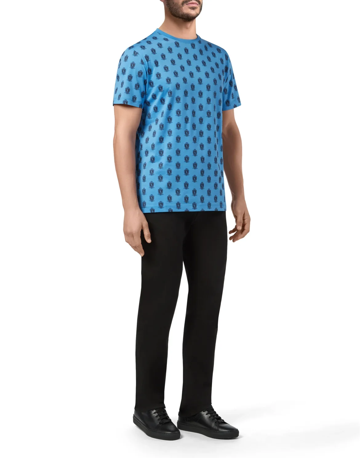 T-shirt Round Neck SS "Ed", цвет: Синий
