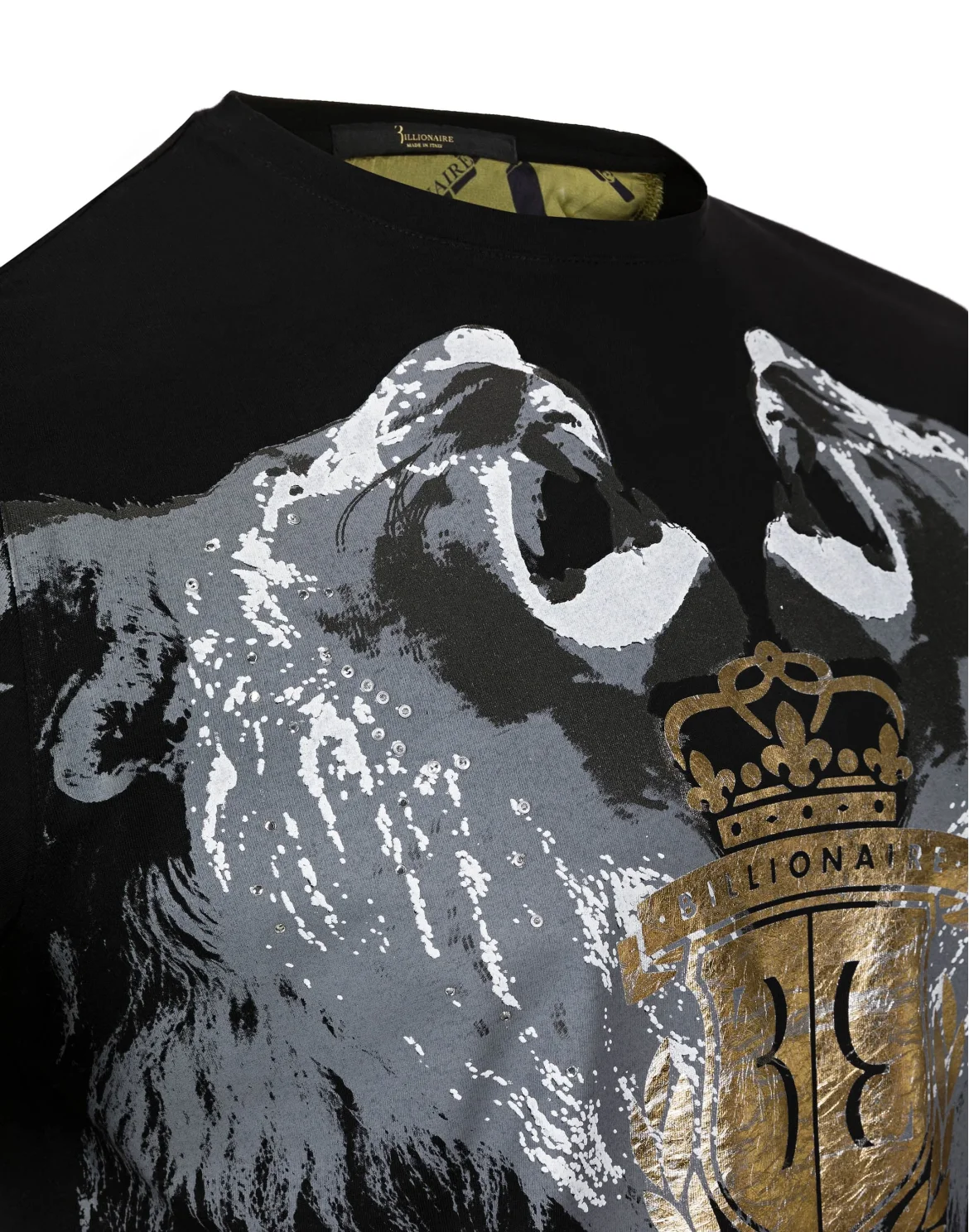 T-shirt Round Neck SS "Pharrell", цвет: Черный