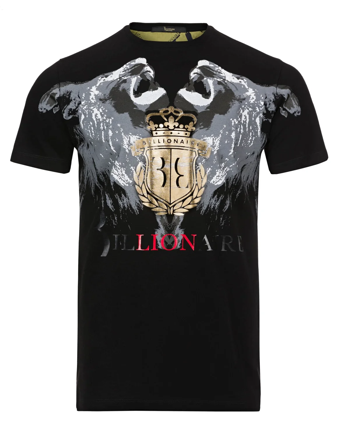 T-shirt Round Neck SS "Pharrell", цвет: Черный