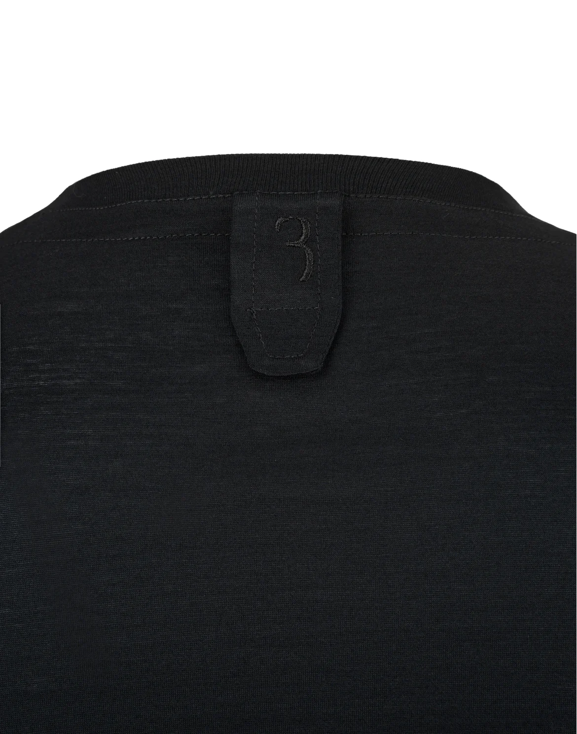 T-shirt Round Neck SS "Edoardo", цвет: Черный
