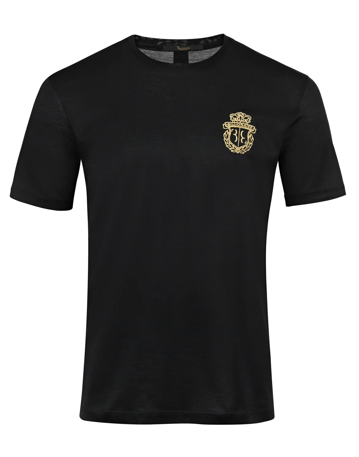 T-shirt Round Neck SS "Edoardo", цвет: Черный