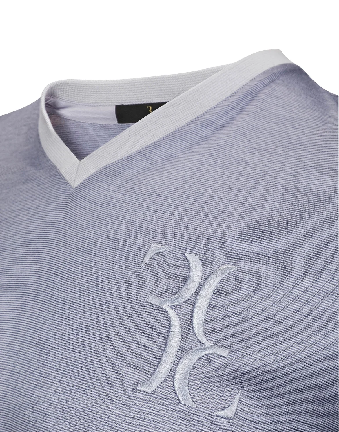 T-shirt V-Neck SS "Harvey", цвет: Серый