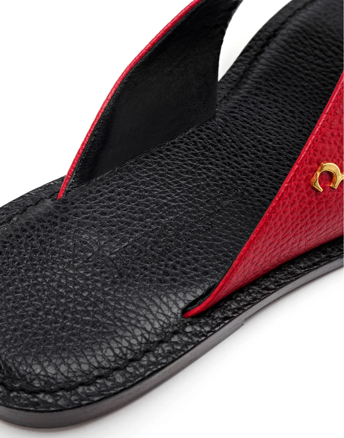 Sandals Flat "Playa", цвет: Красный