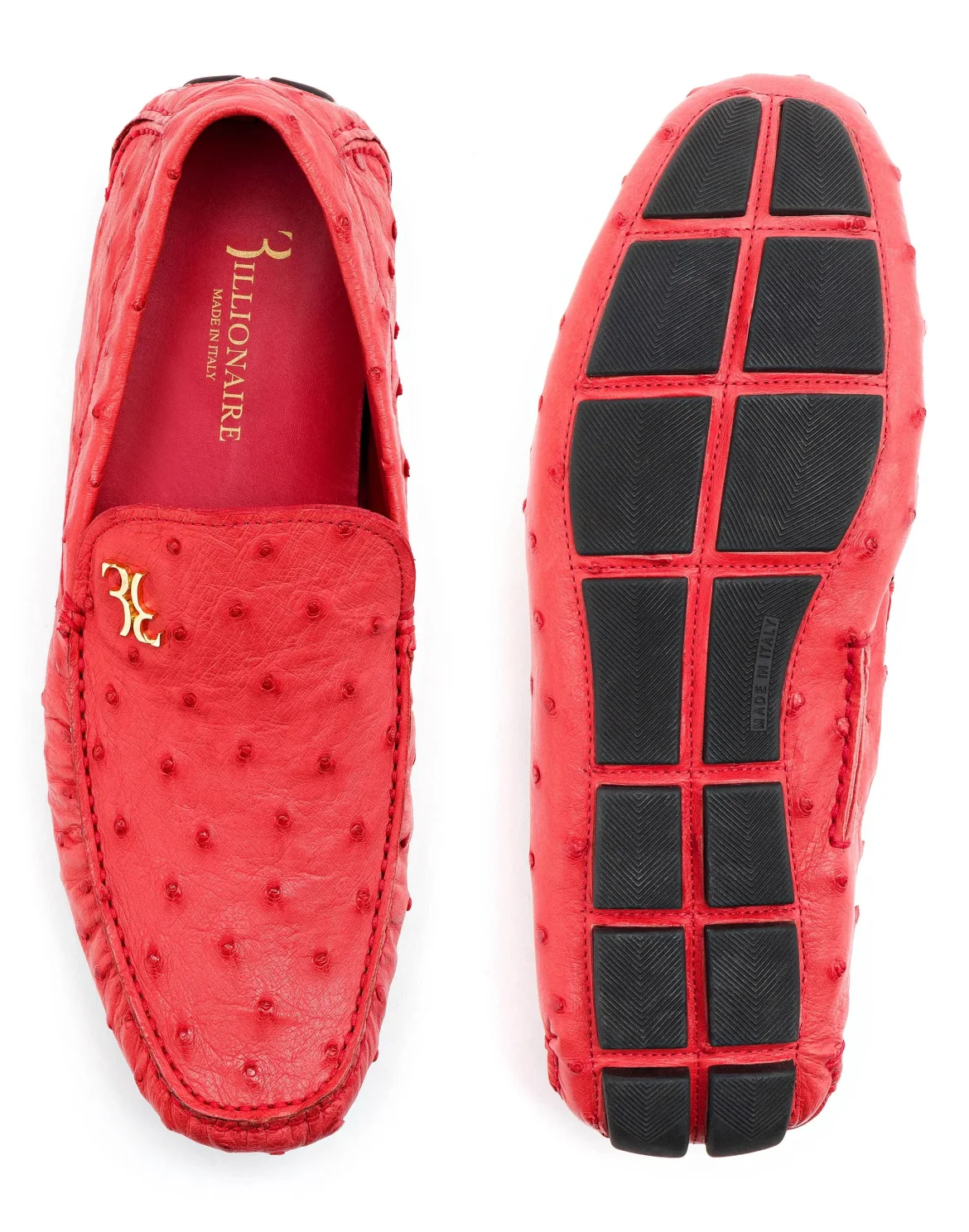 Moccasin "Bourget", цвет: Красный