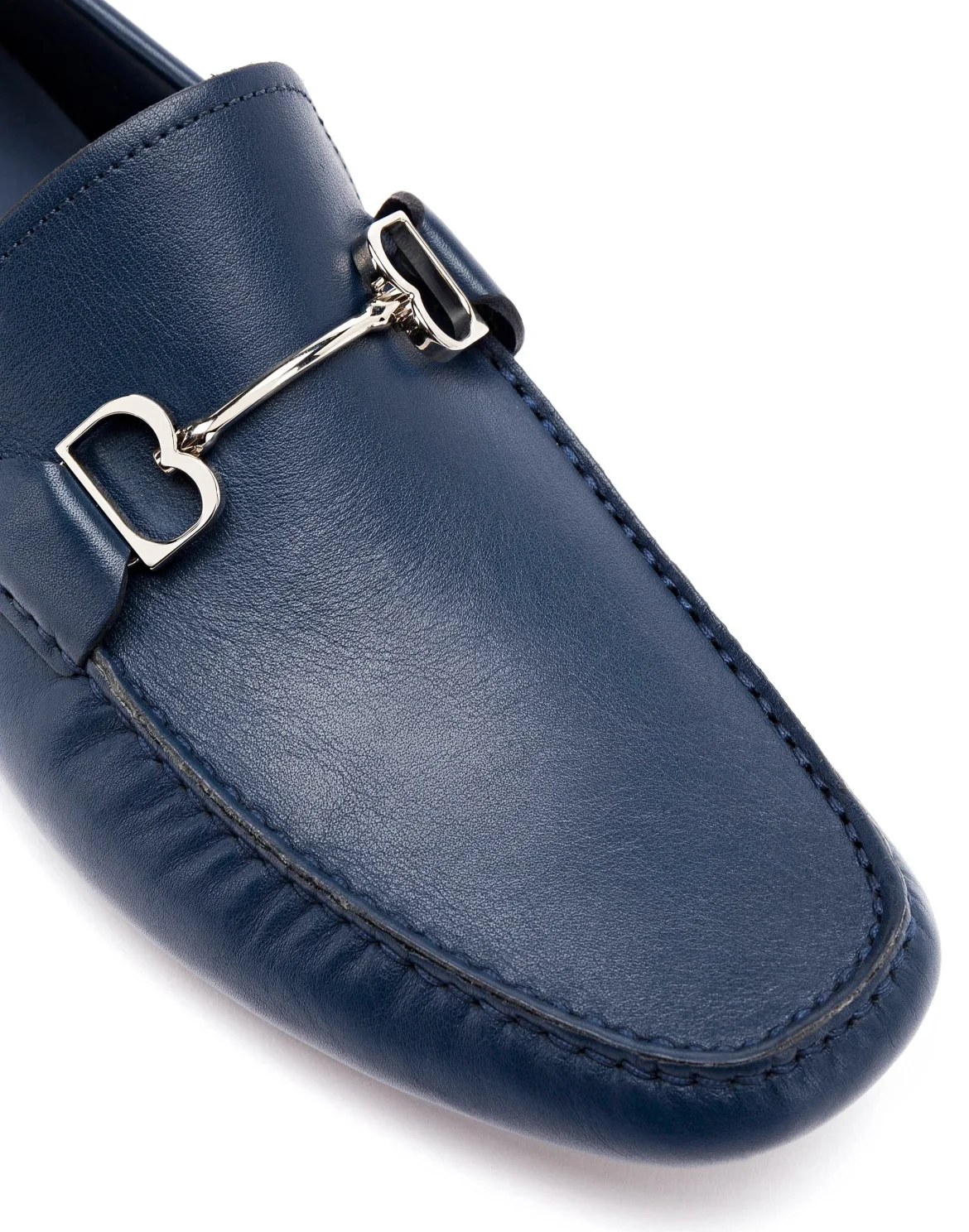 Moccasin "Love is a time machine", цвет: Синий