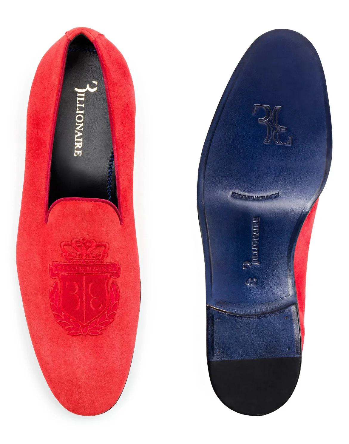 Loafers "Merton", цвет: Красный