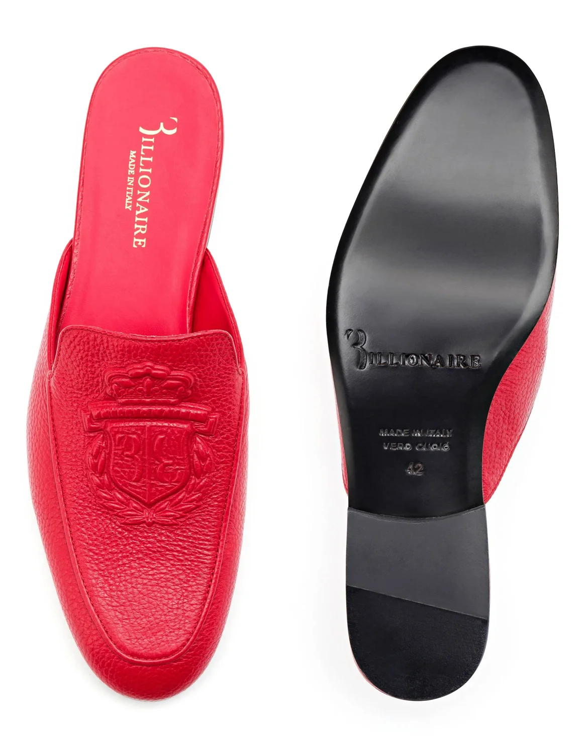 Loafers "Earc", цвет: Красный