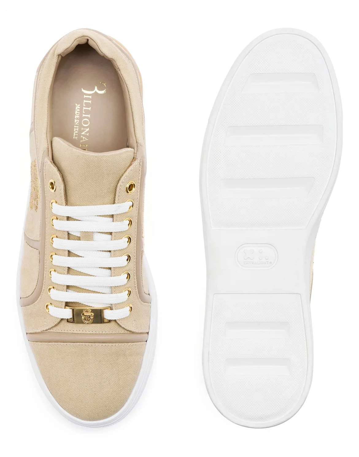 Lo-Top Sneakers "Hugo", цвет: Бежевый