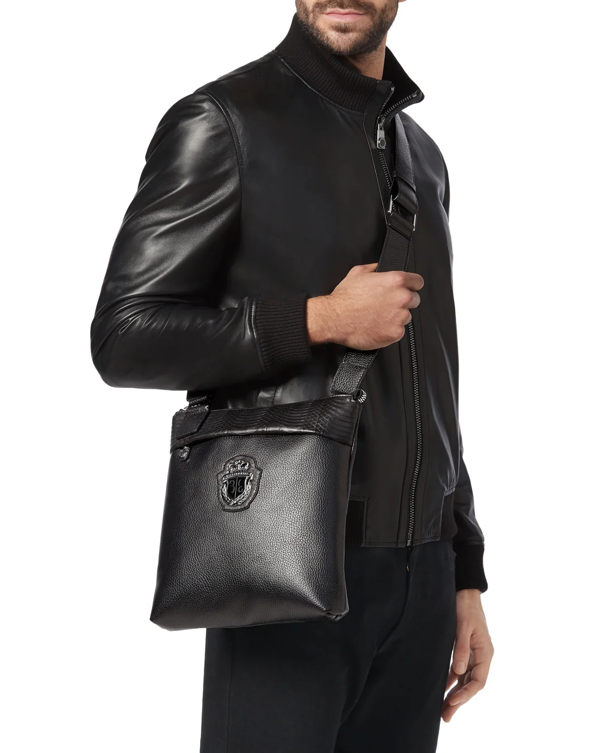 Cross body Crest, цвет: Черный