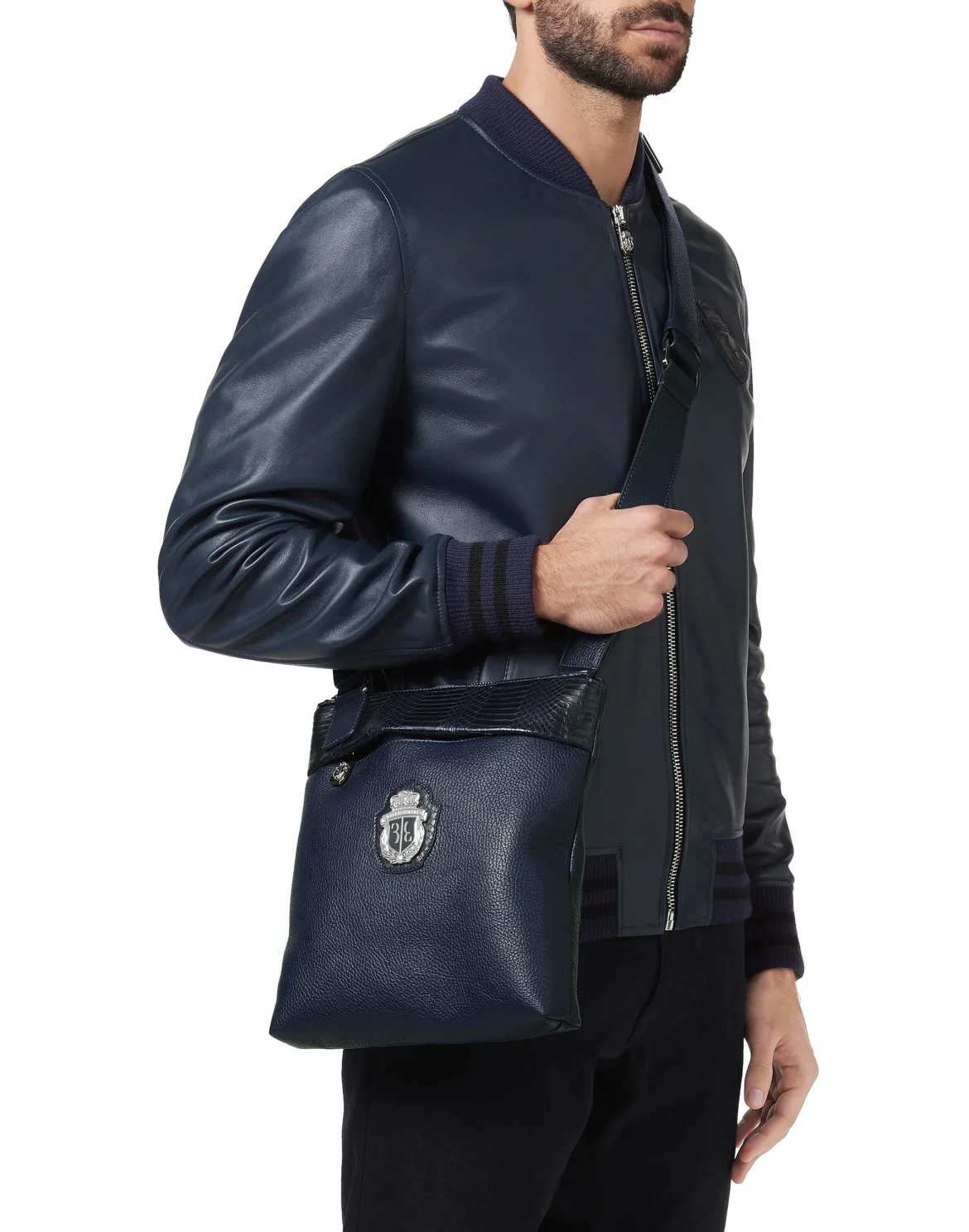 Cross body Crest, цвет: Синий