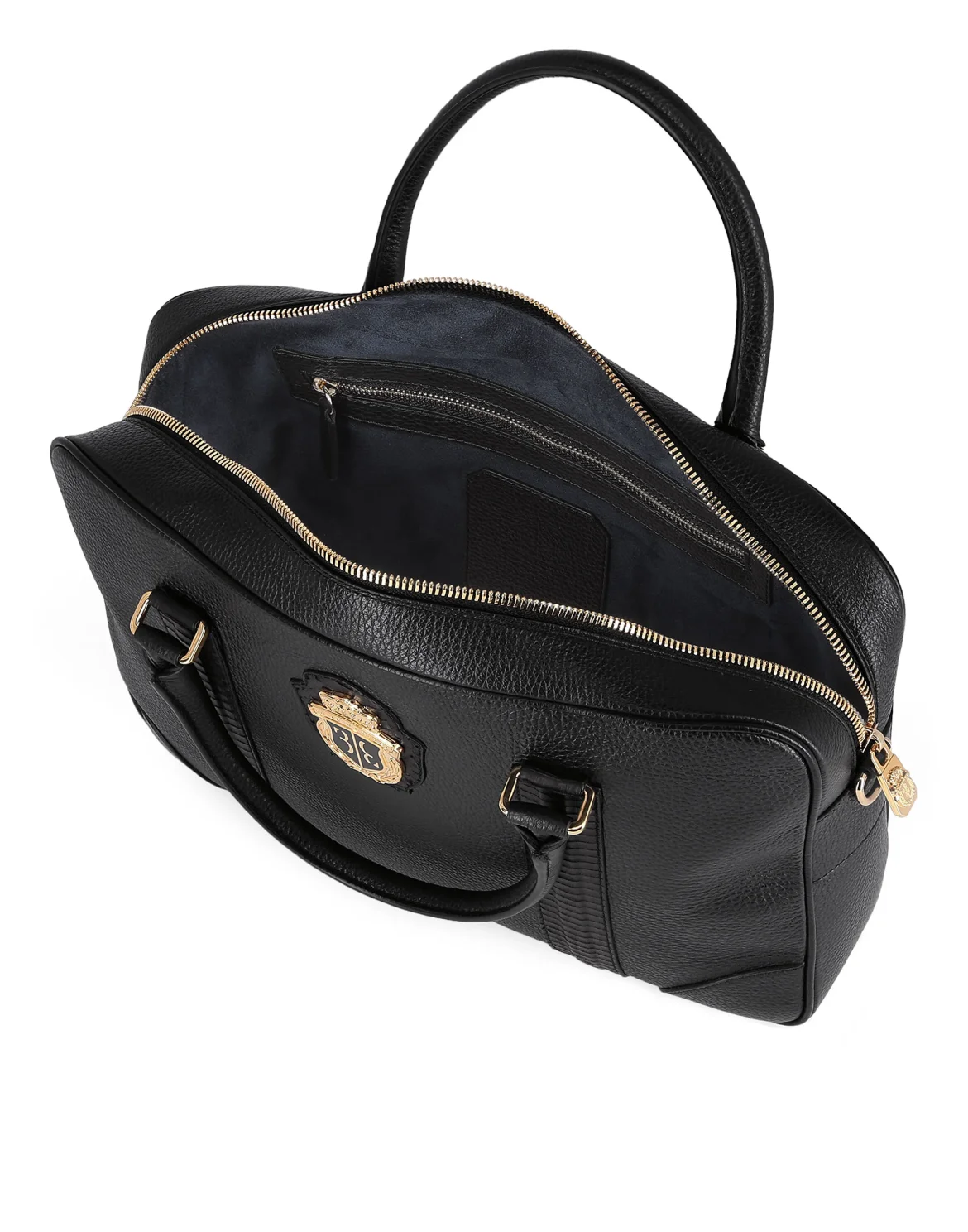 Medium Travel Bag Crest, цвет: Черный