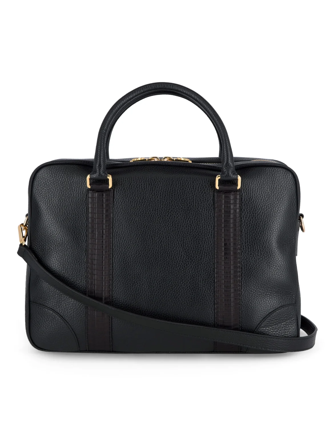 Medium Travel Bag Crest, цвет: Черный