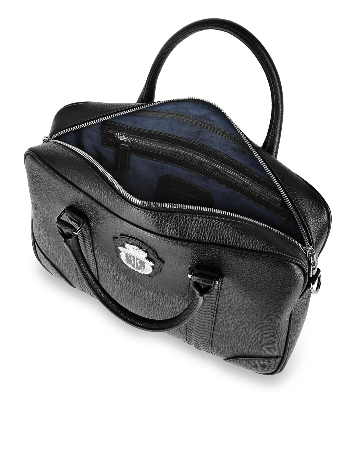 Medium Travel Bag Crest, цвет: Черный