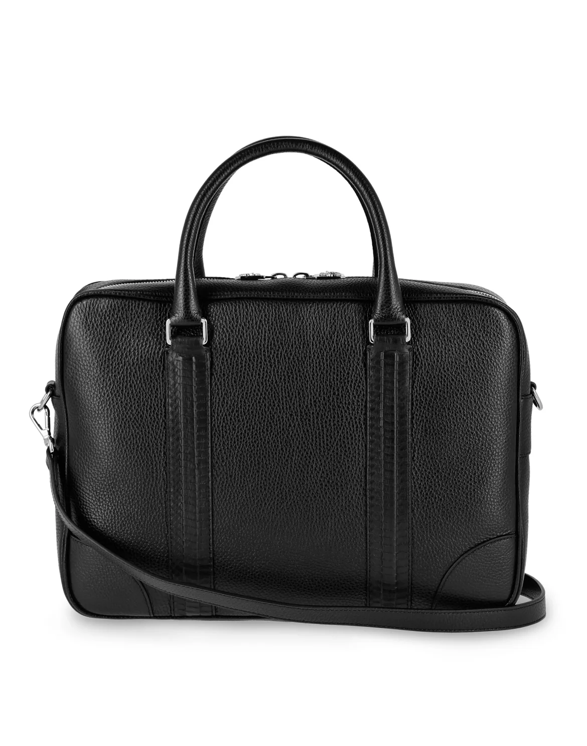 Medium Travel Bag Crest, цвет: Черный