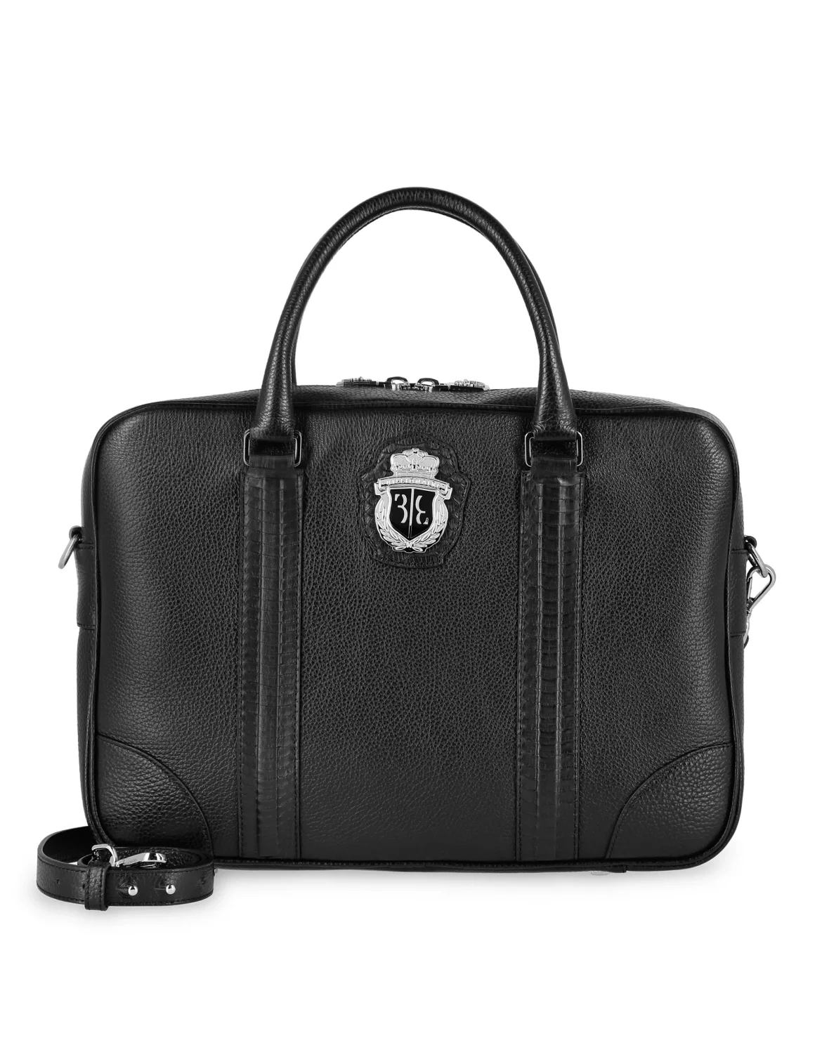 Medium Travel Bag Crest, цвет: Черный