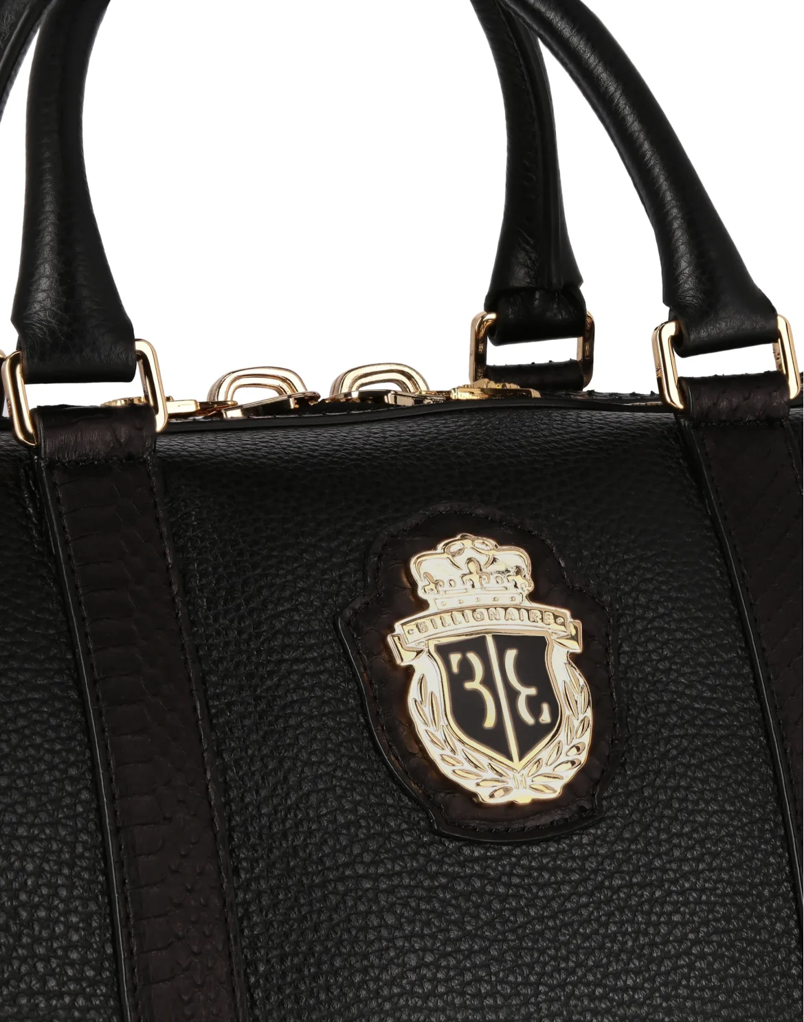 Small Travel Bag Crest, цвет: Черный