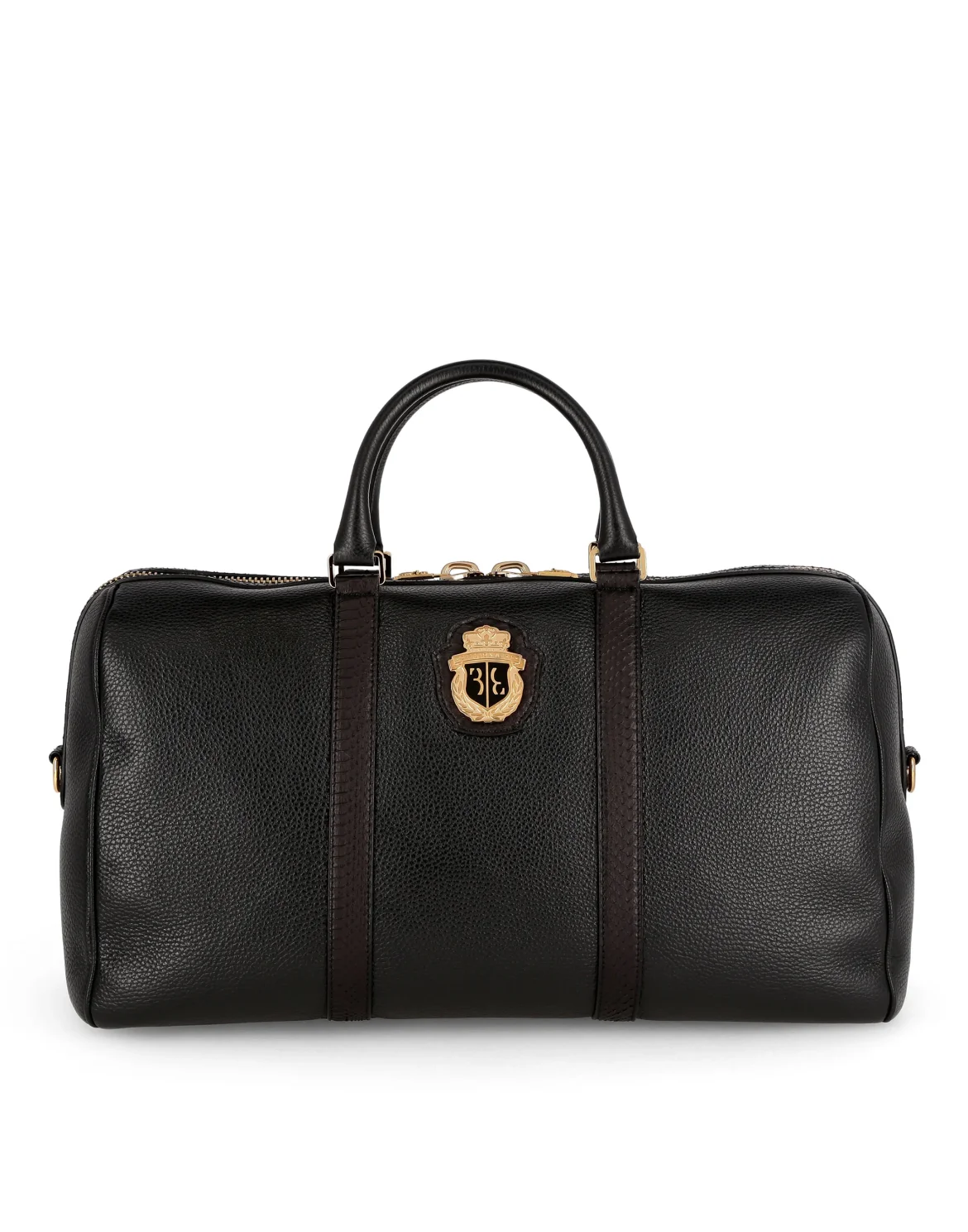 Small Travel Bag Crest, цвет: Черный