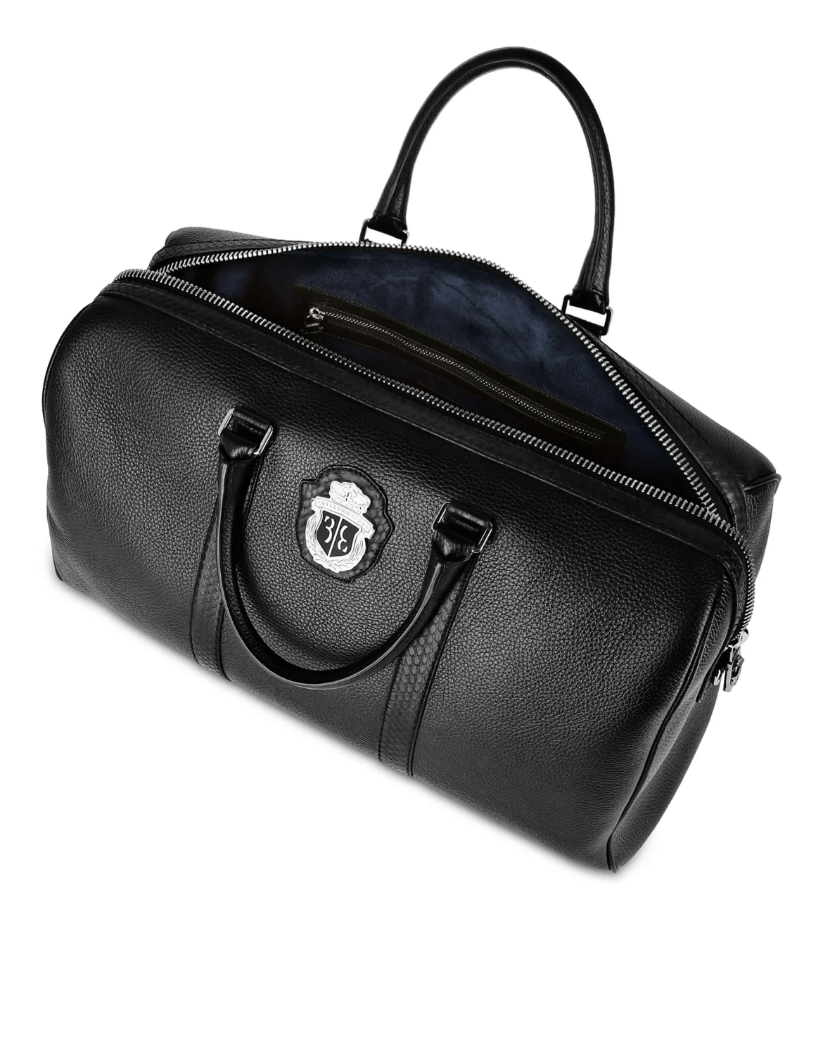 Small Travel Bag Crest, цвет: Черный