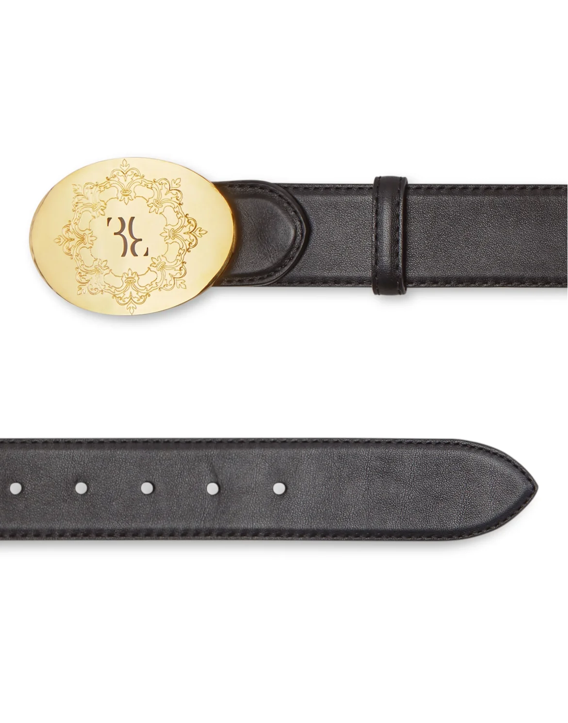 Belt Double B, цвет: Черный