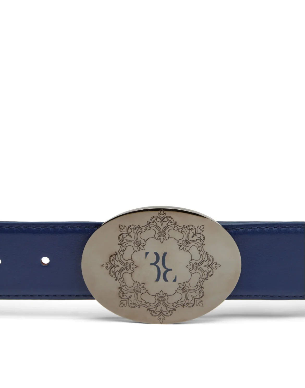 Belt Double B, цвет: Синий