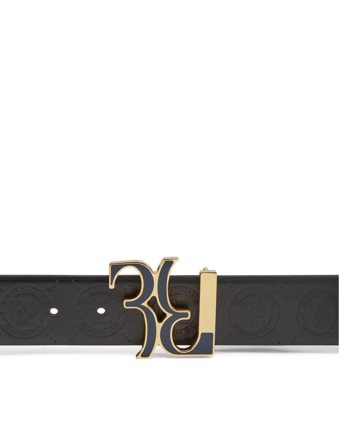 Belt Double B, цвет: Черный
