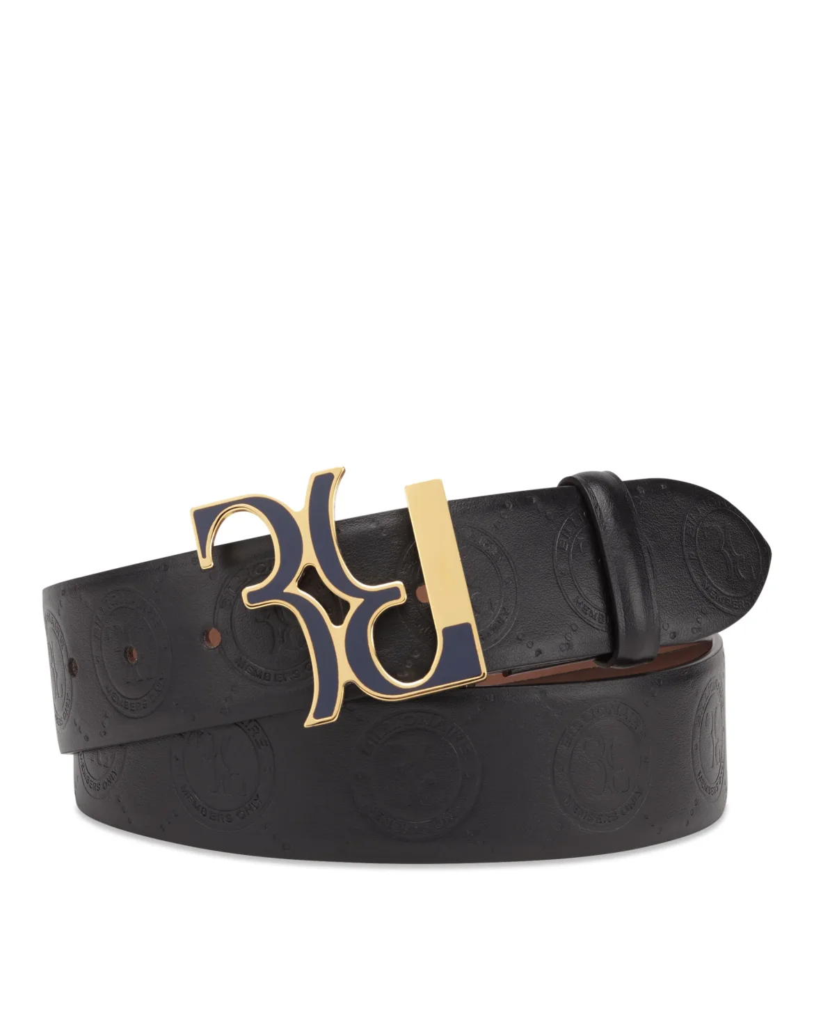 Belt Double B, цвет: Черный