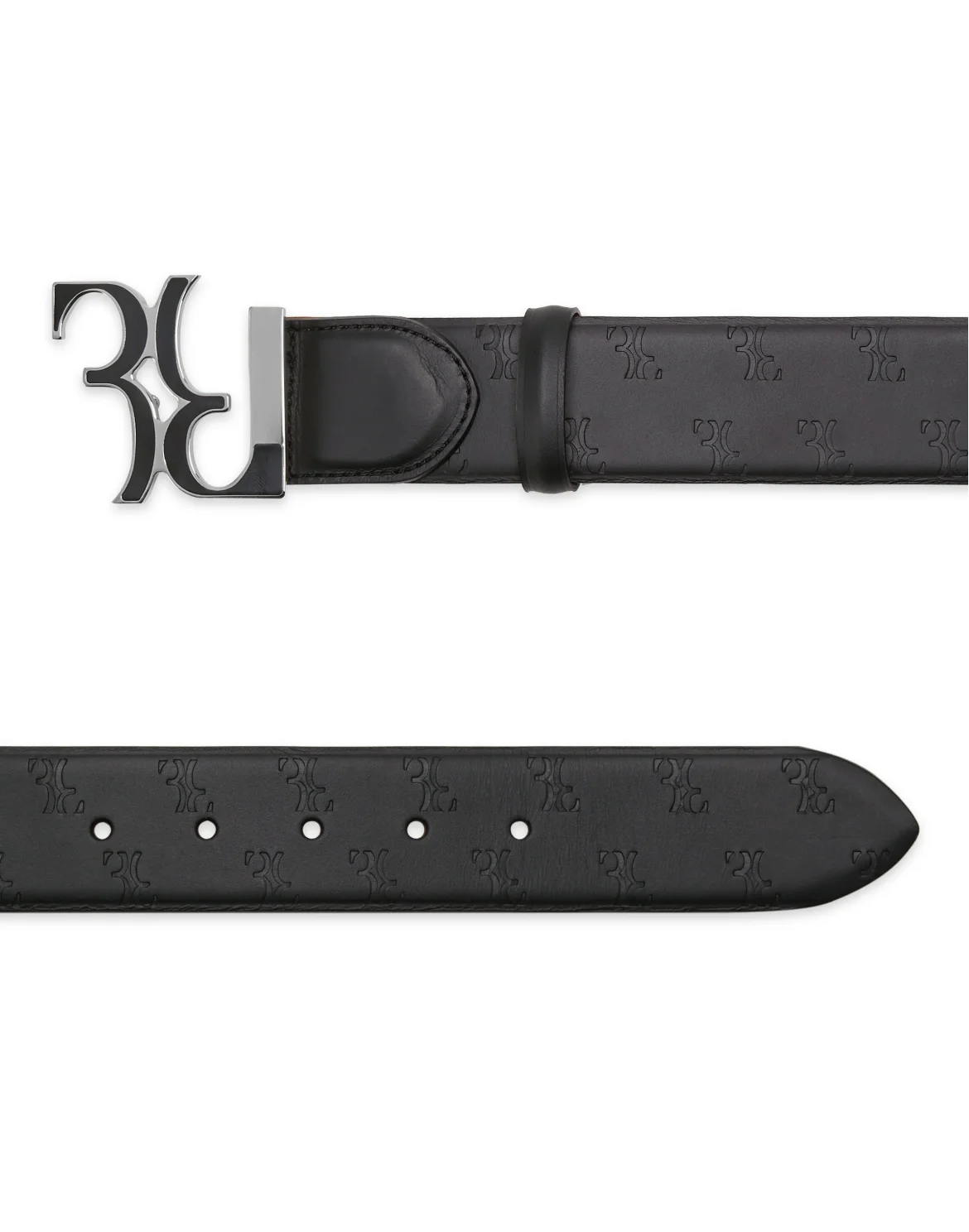 Belt Double B, цвет: Черный