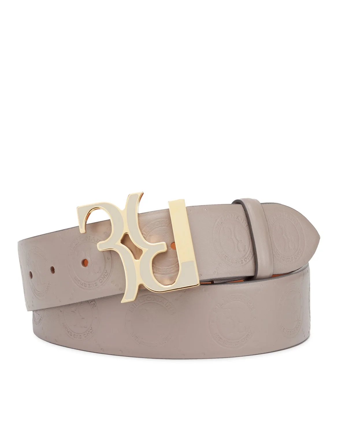 Belt Double B, цвет: Бежевый