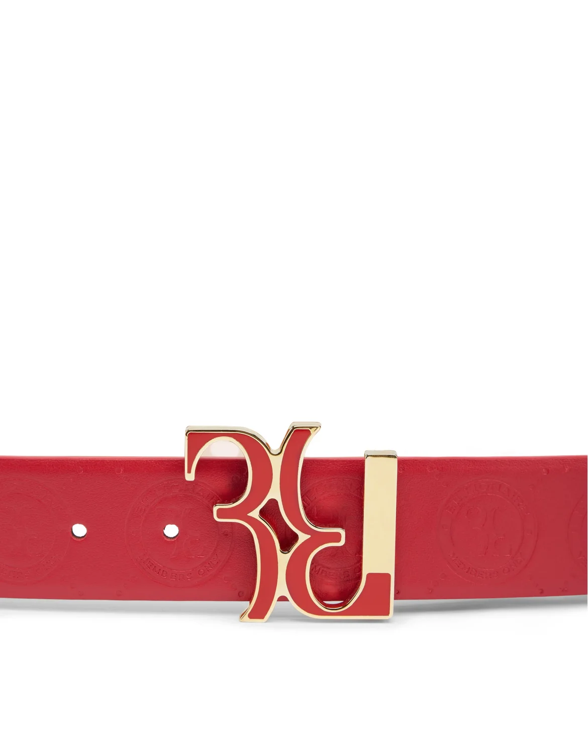 Belt Double B, цвет: Красный