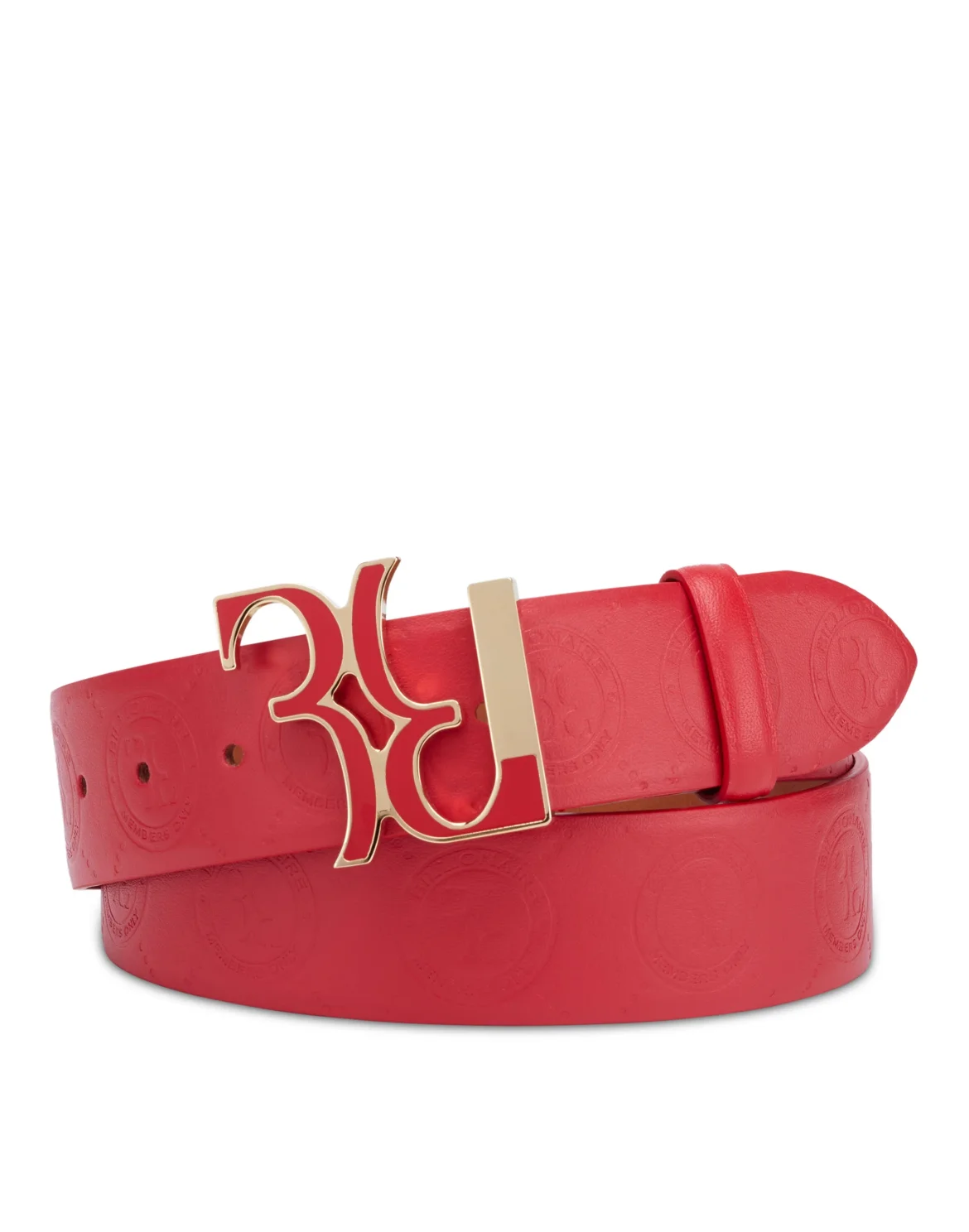 Belt Double B, цвет: Красный