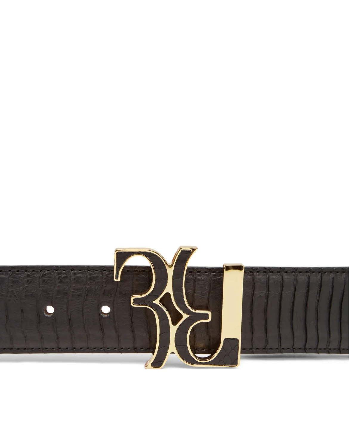 Belt Double B, цвет: Черный