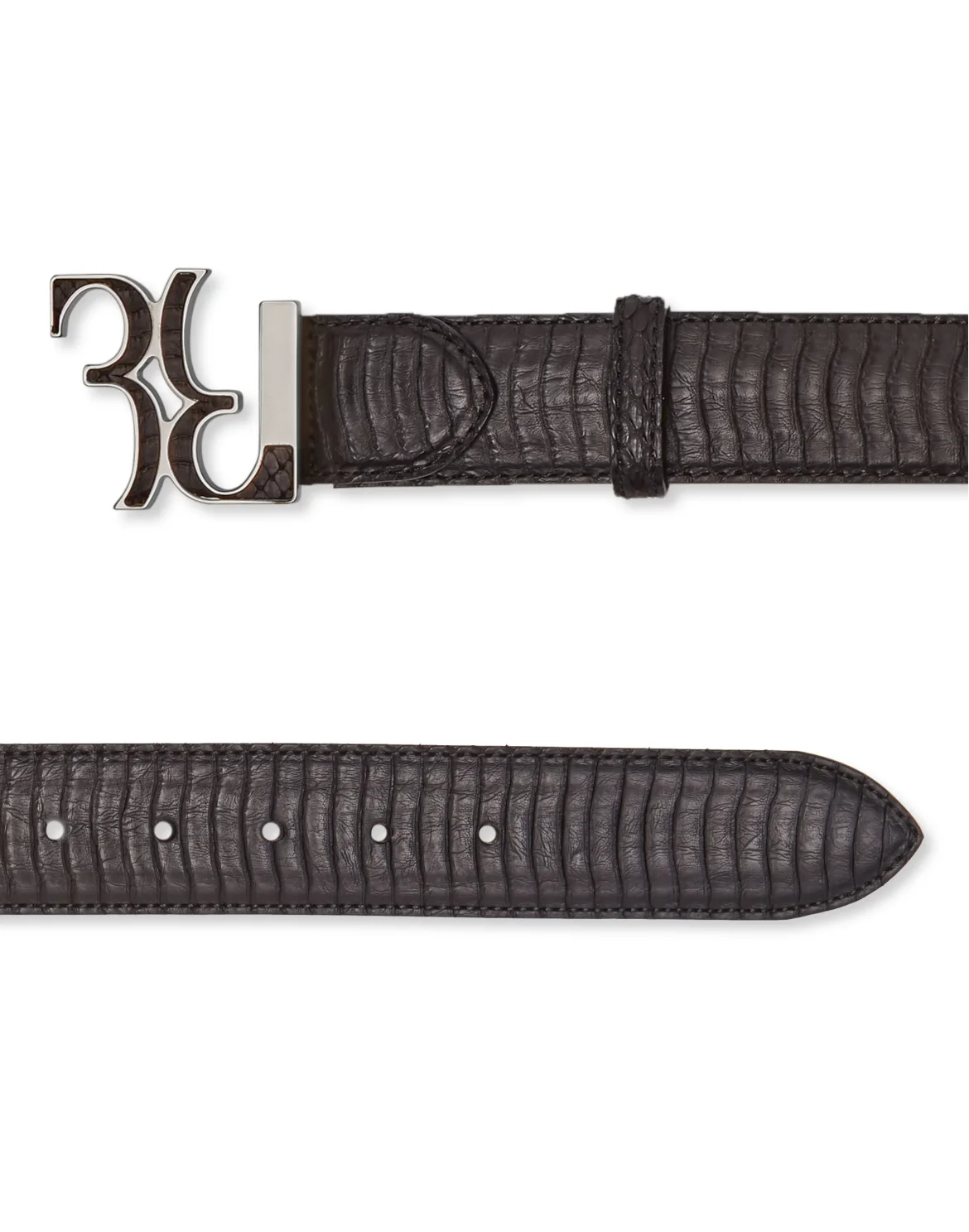 Belt Double B, цвет: Черный