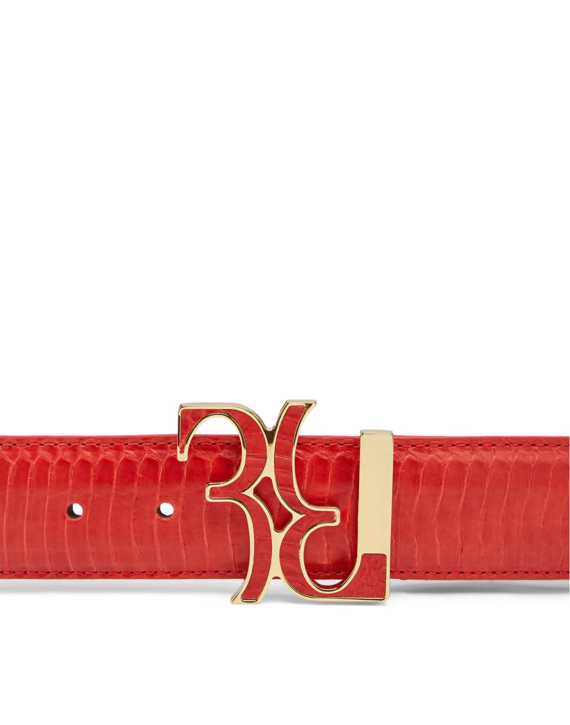 Belt Double B, цвет: Красный