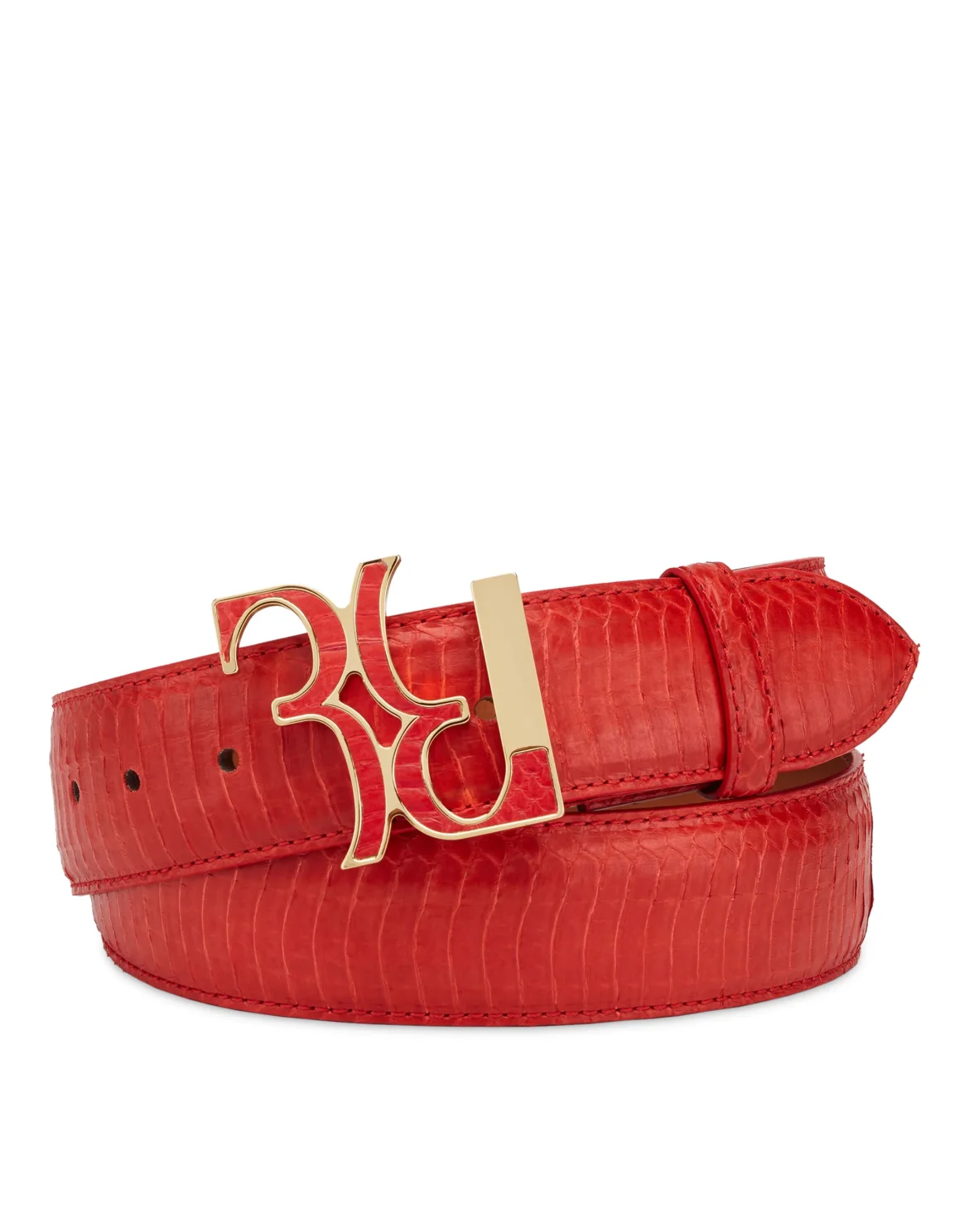 Belt Double B, цвет: Красный