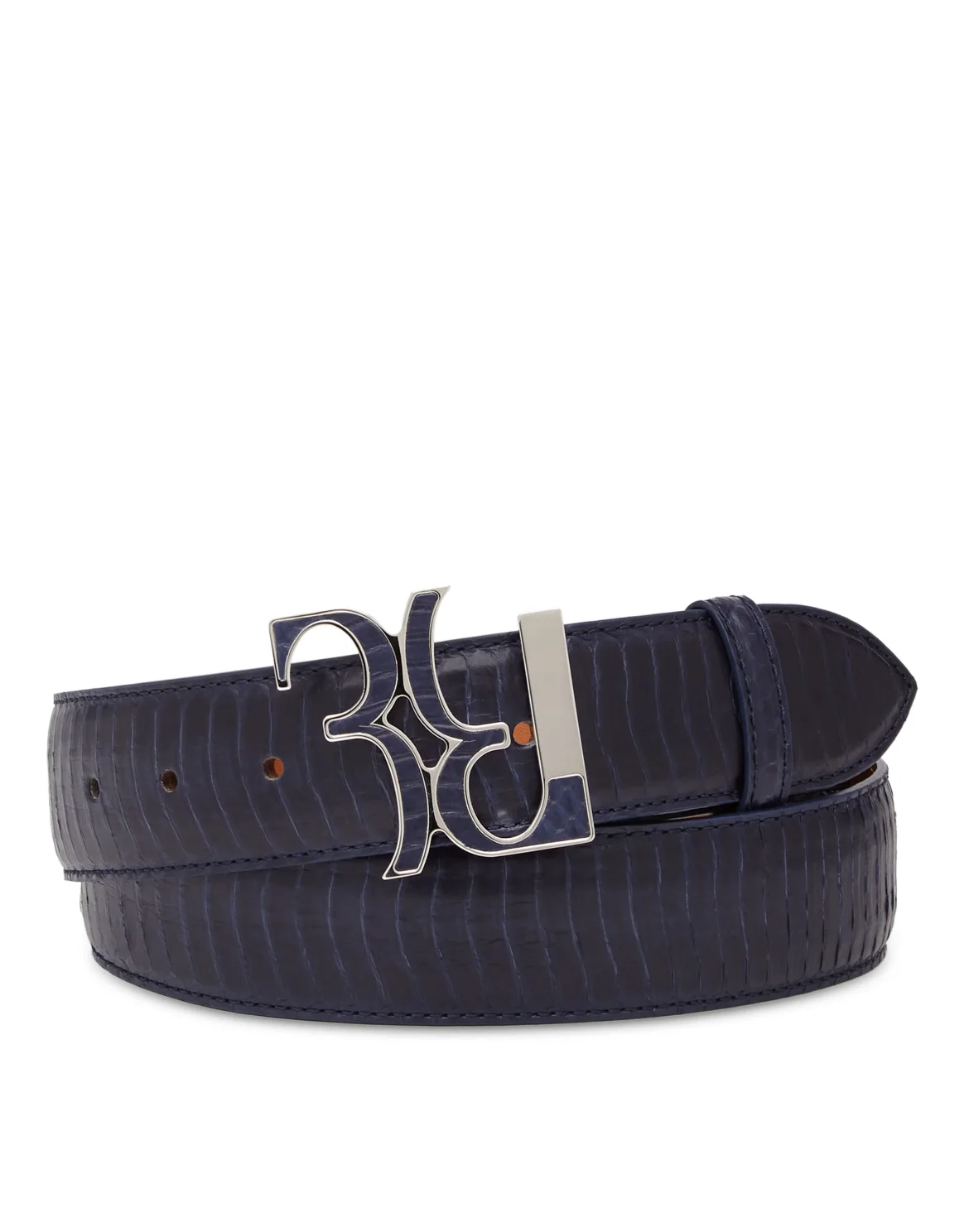 Belt Double B, цвет: Синий