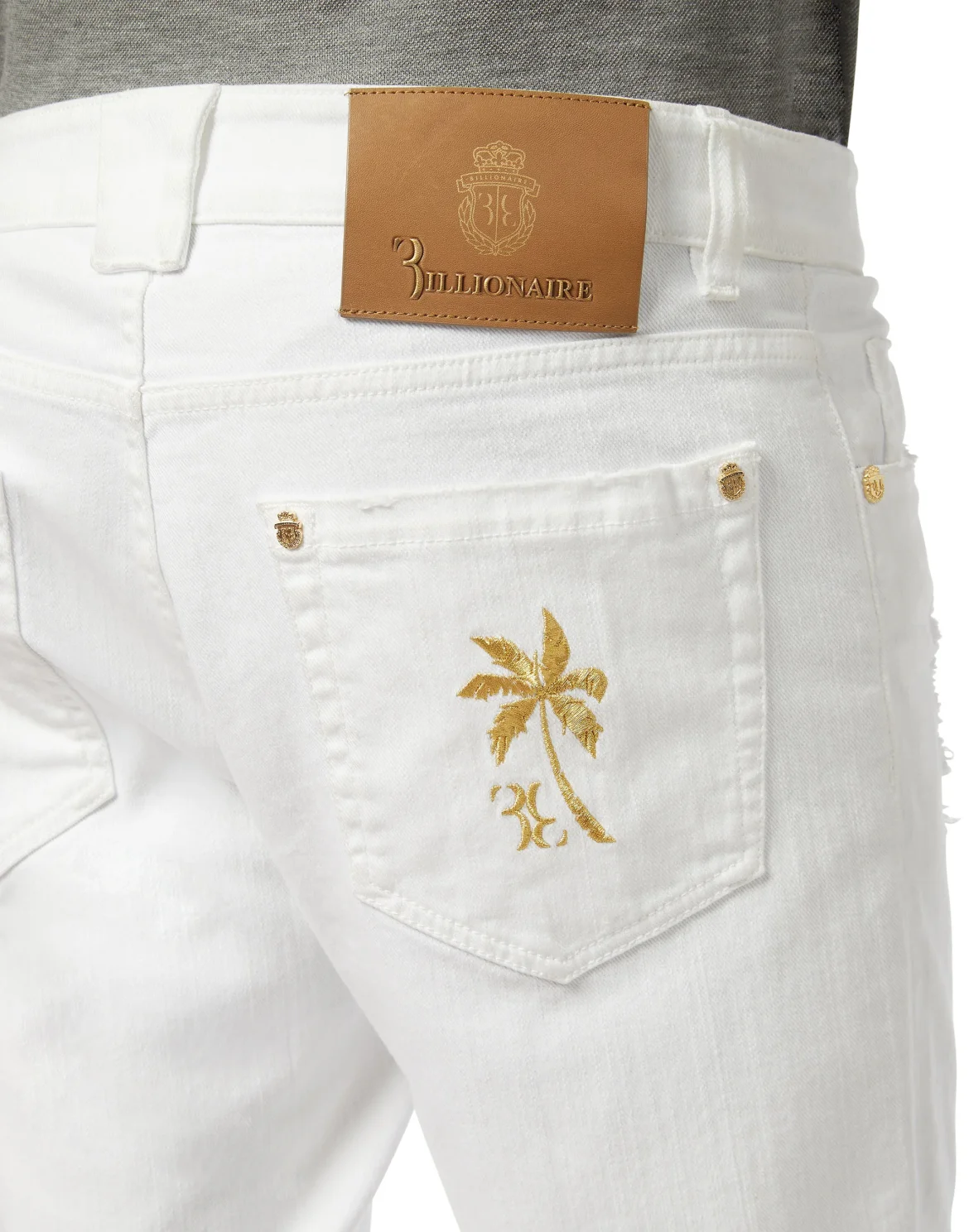 Super slim fit Palms, цвет: Белый
