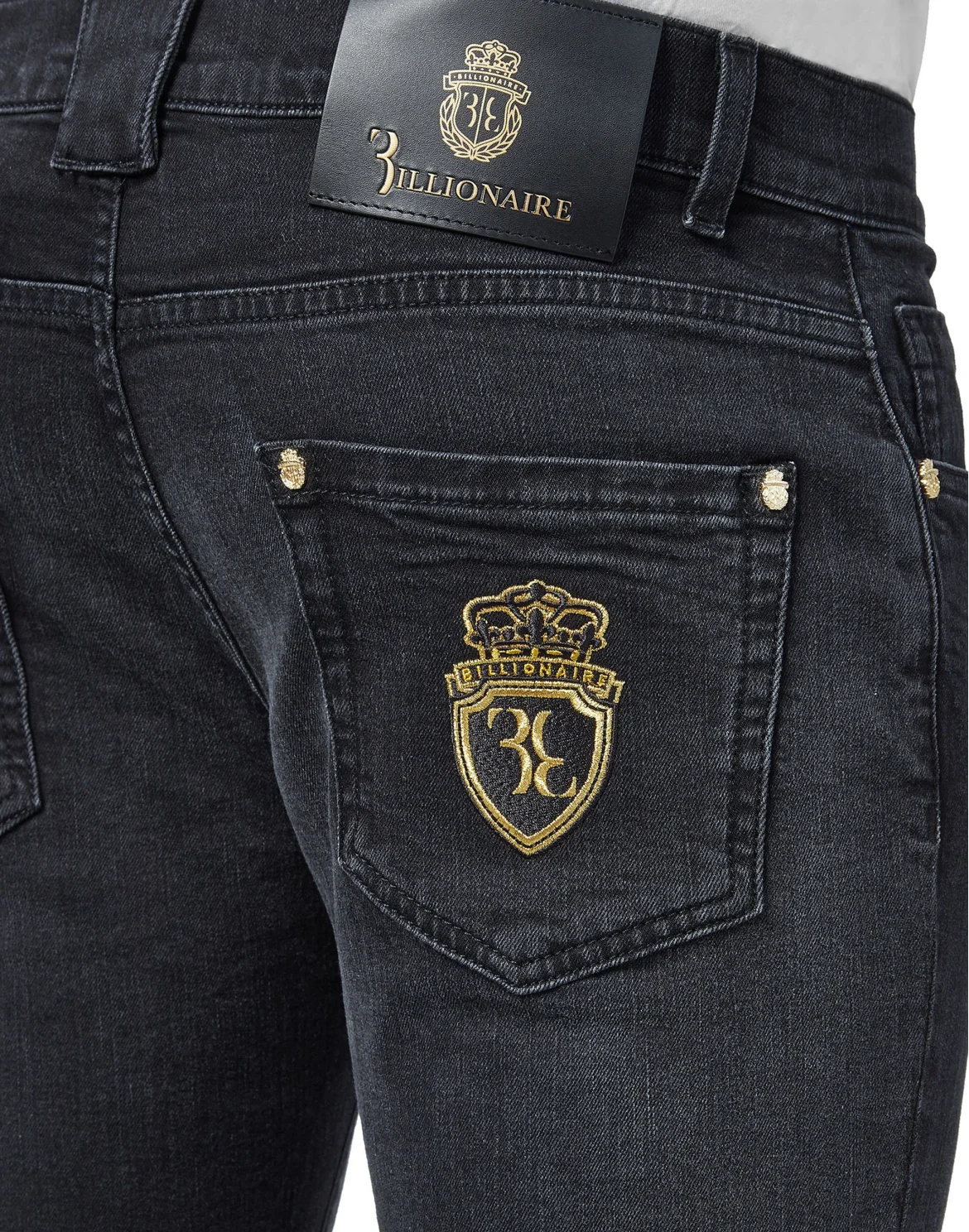 Super slim fit Crest, цвет: Черный