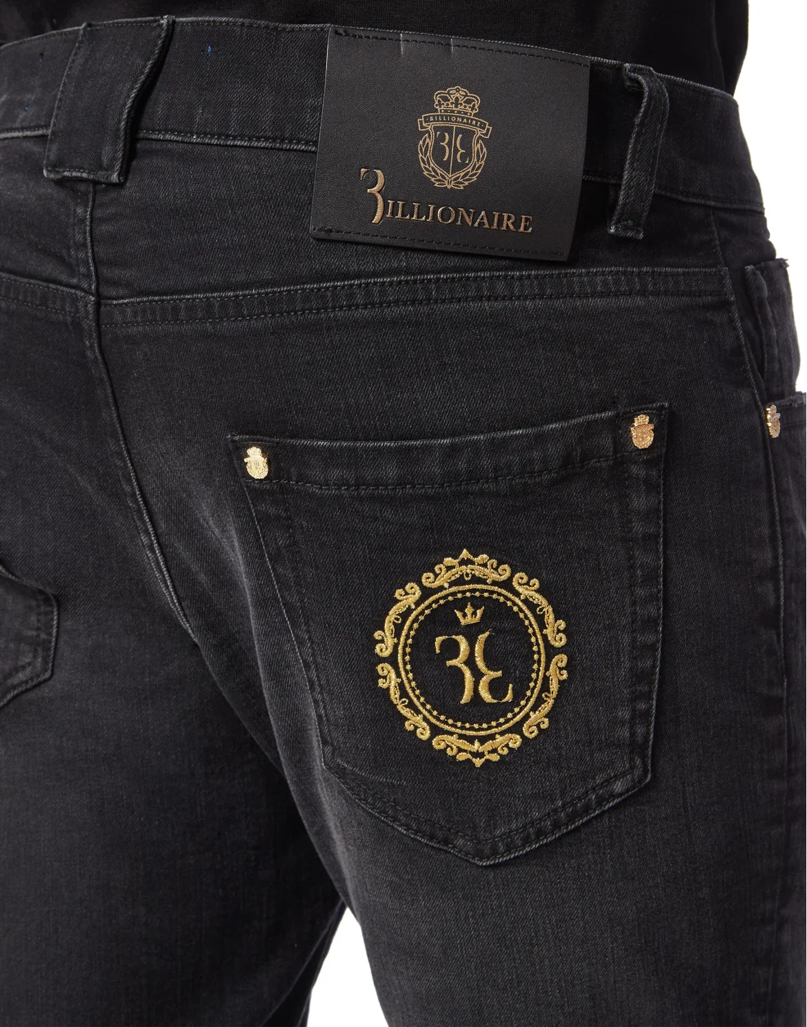 Super slim fit Baroque, цвет: Черный