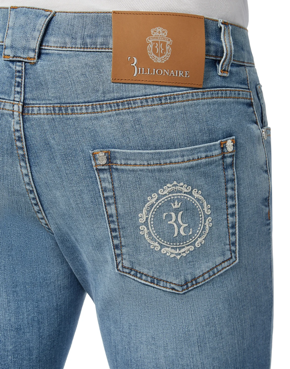 Super slim fit Baroque, цвет: Синий