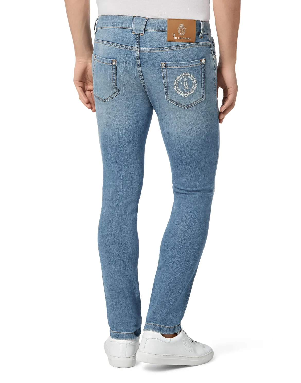 Super slim fit Baroque, цвет: Синий