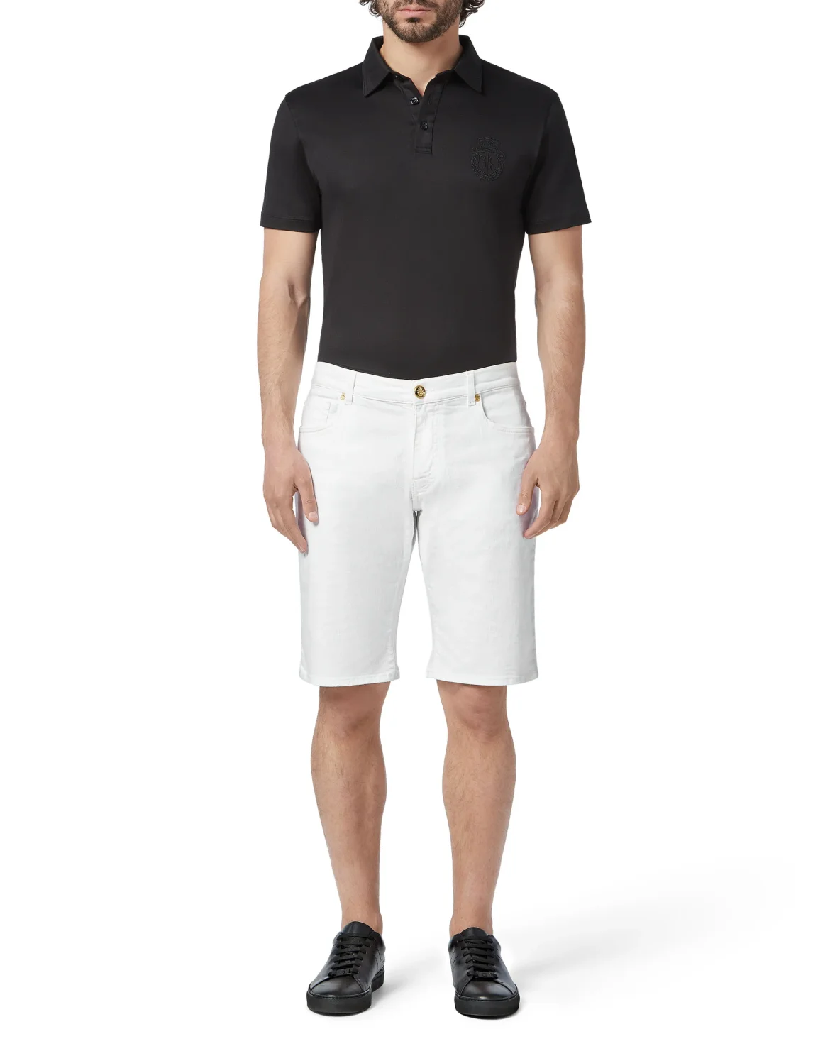 Bermuda Super Straight Cut Crest, цвет: Белый