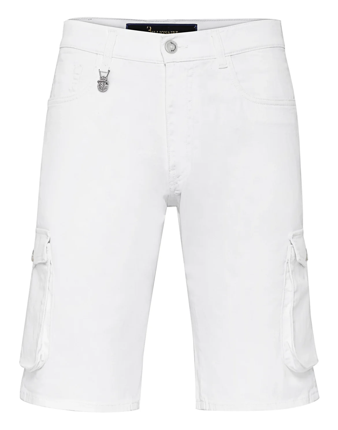 Bermuda Cargo Super Straight Cut Crest, цвет: Белый