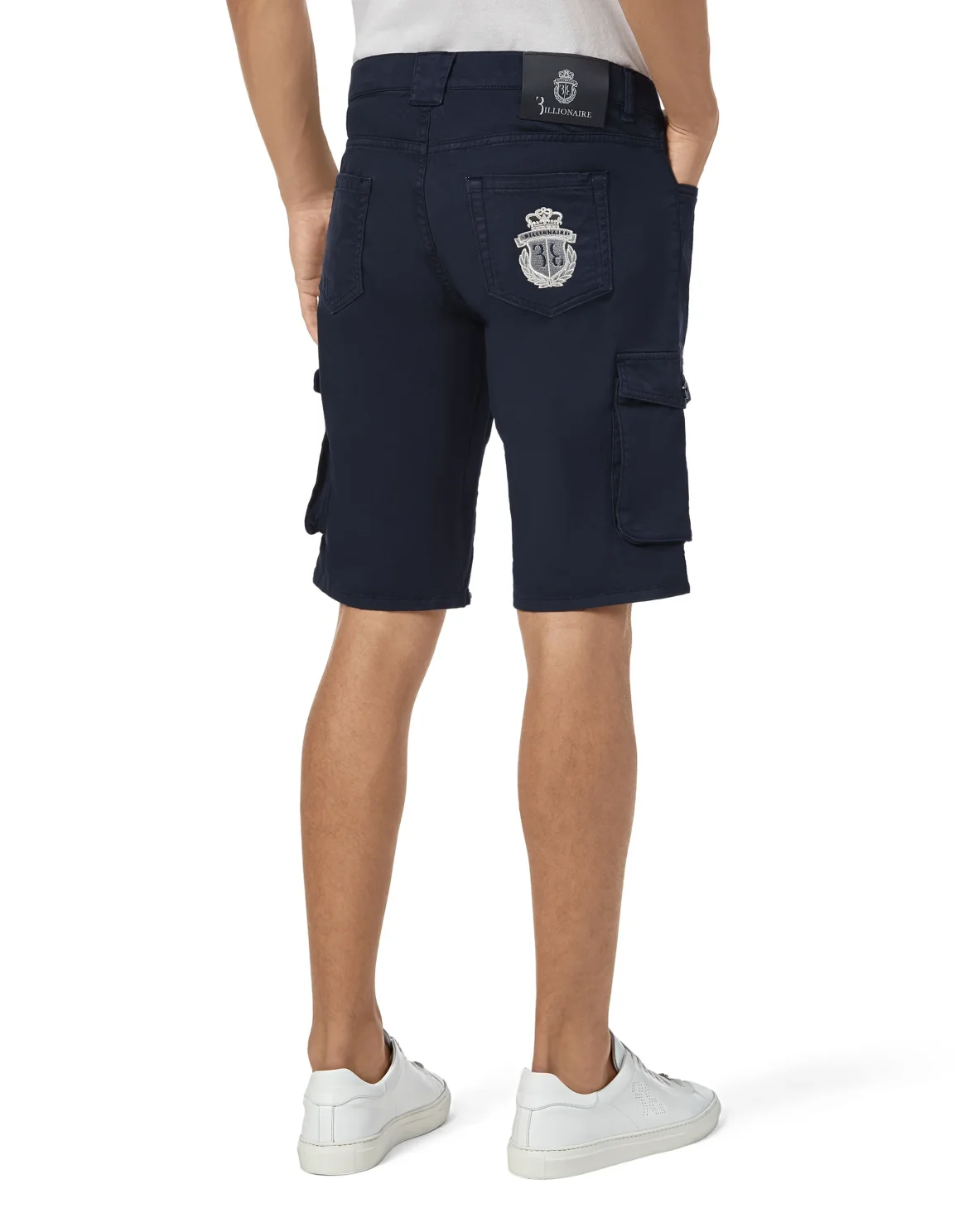 Bermuda Cargo Super Straight Cut Crest, цвет: Синий