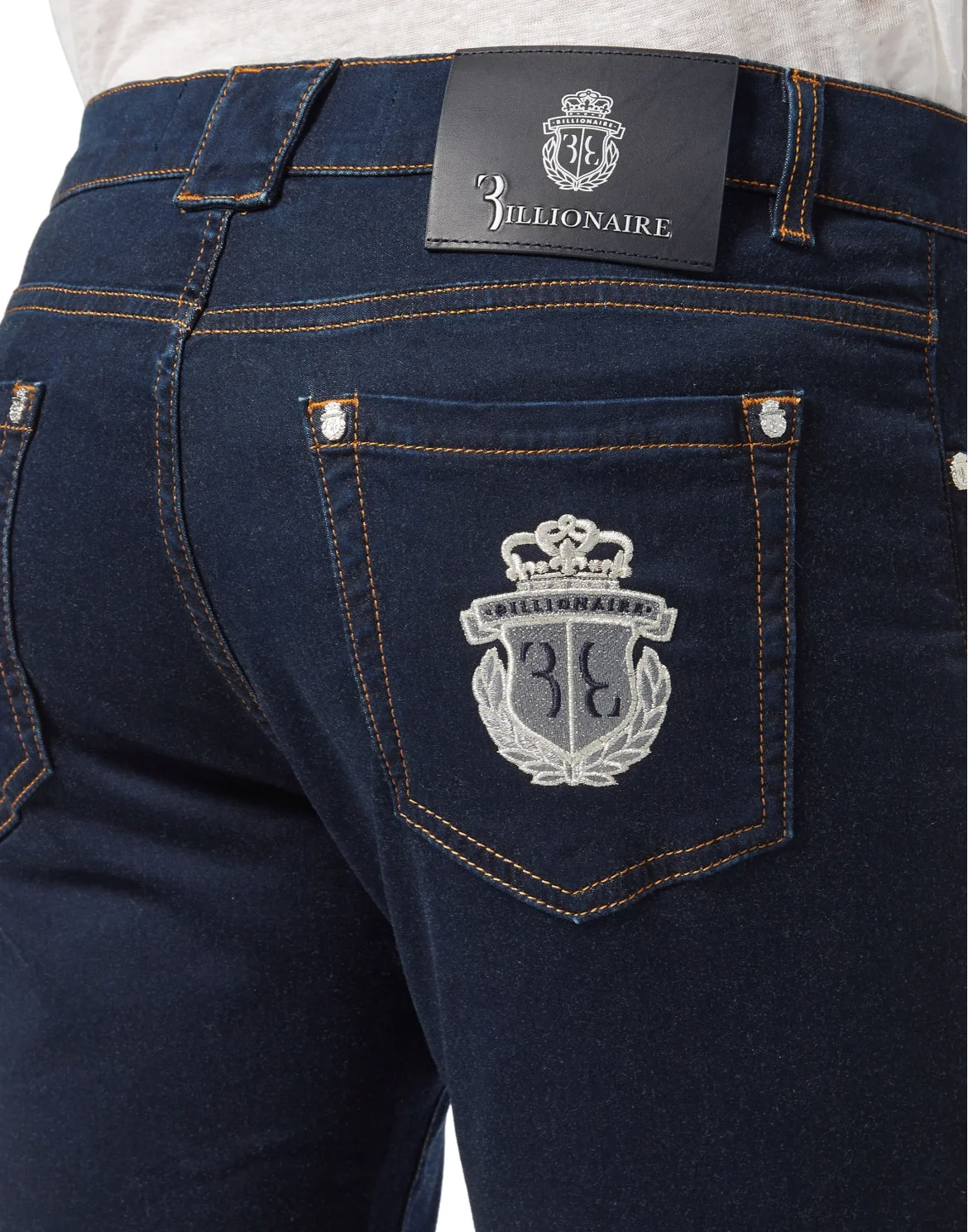 Super Straight Cut Crest, цвет: Синий