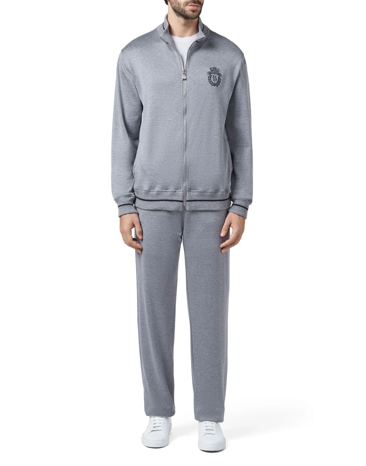 Top/Trousers Crest, цвет: Серый