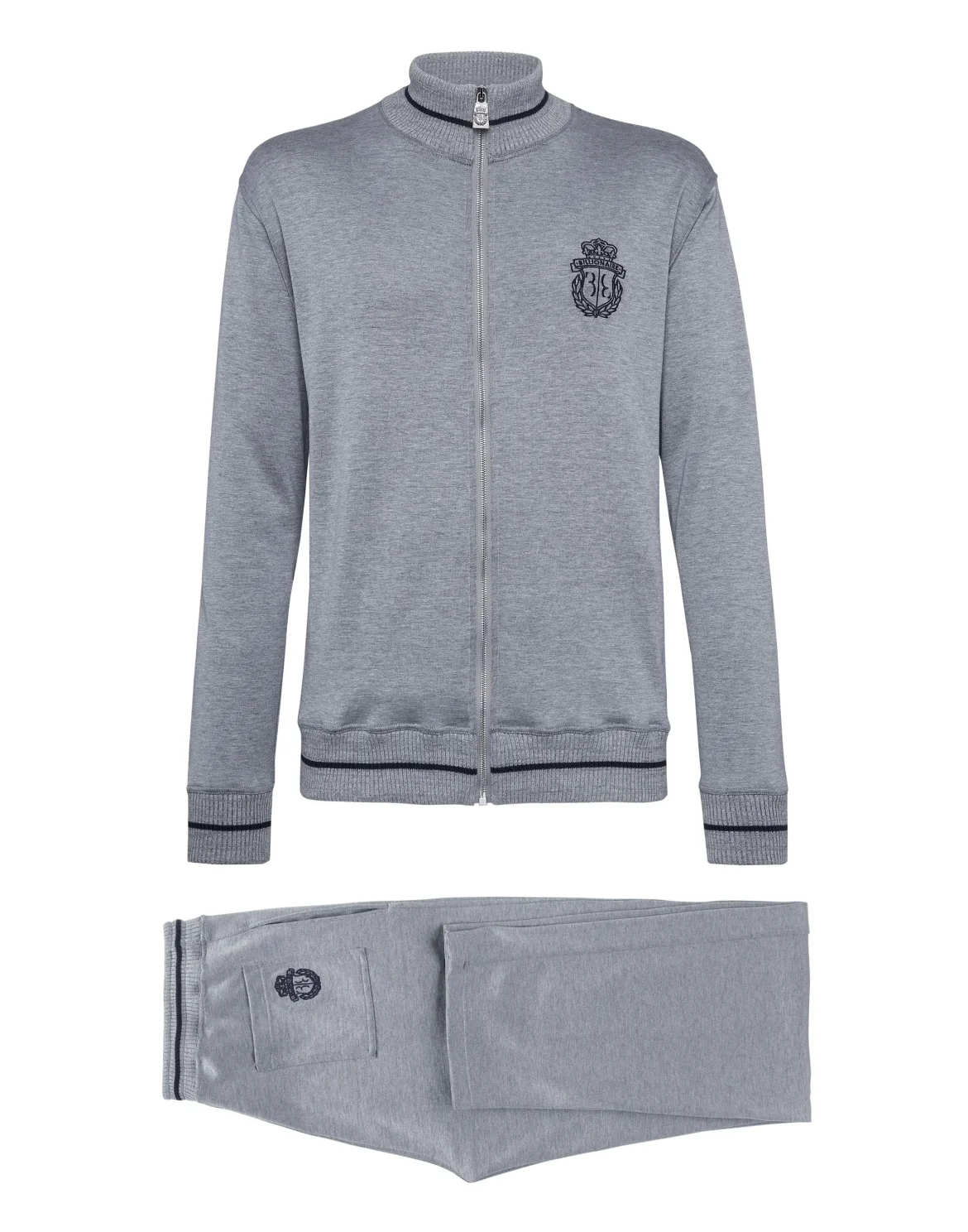 Top/Trousers Crest, цвет: Серый