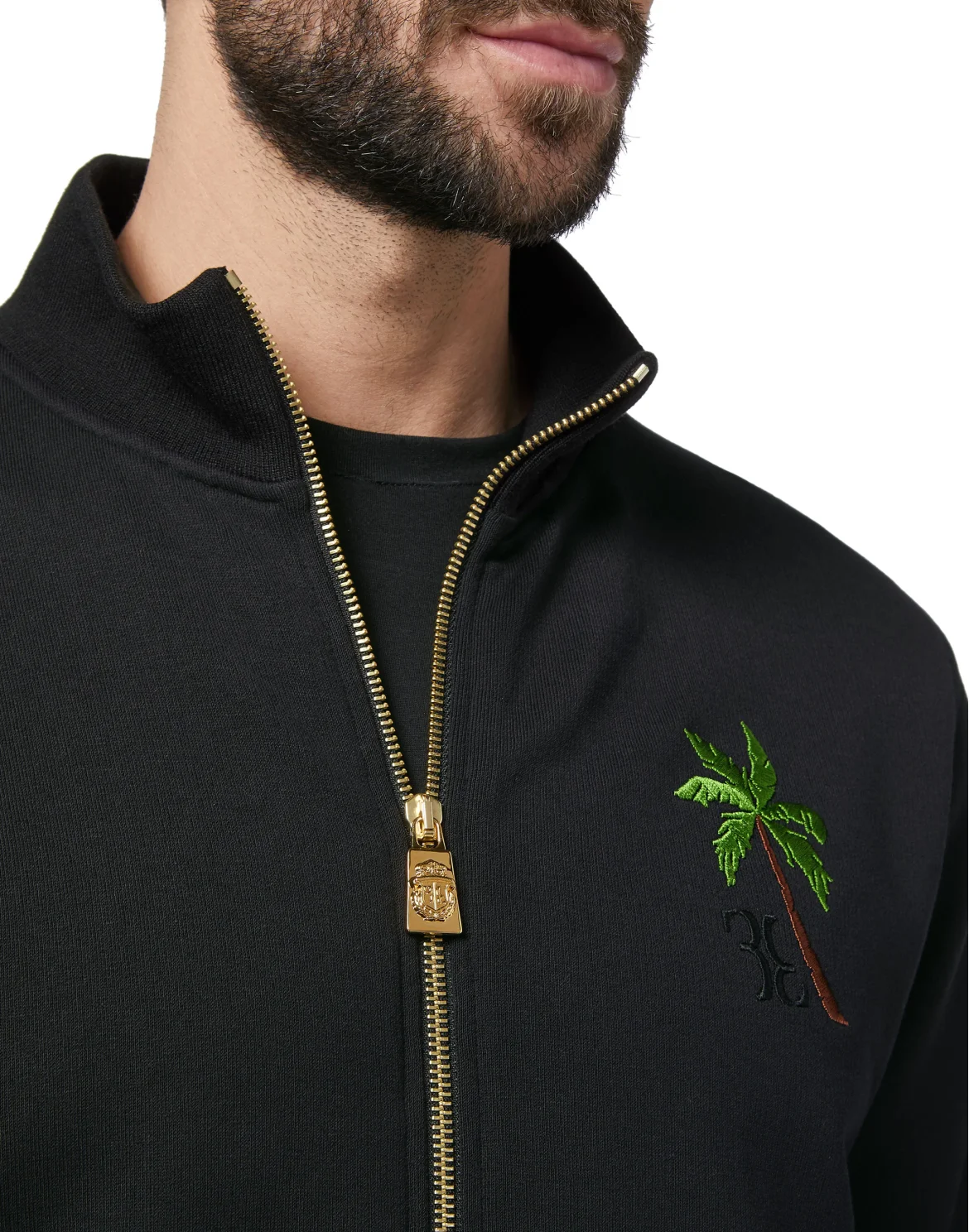 Top/Trousers Palms, цвет: Черный