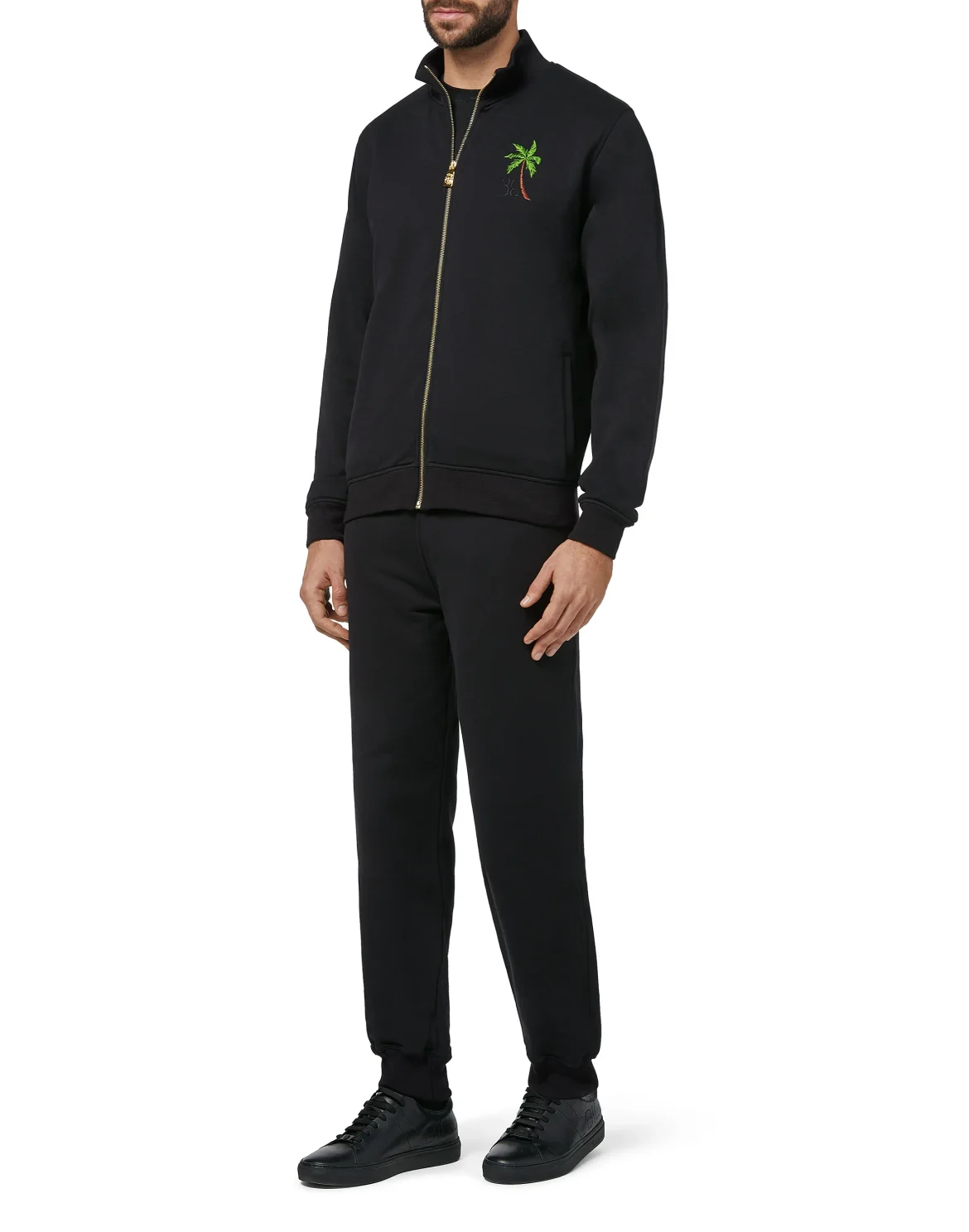 Top/Trousers Palms, цвет: Черный
